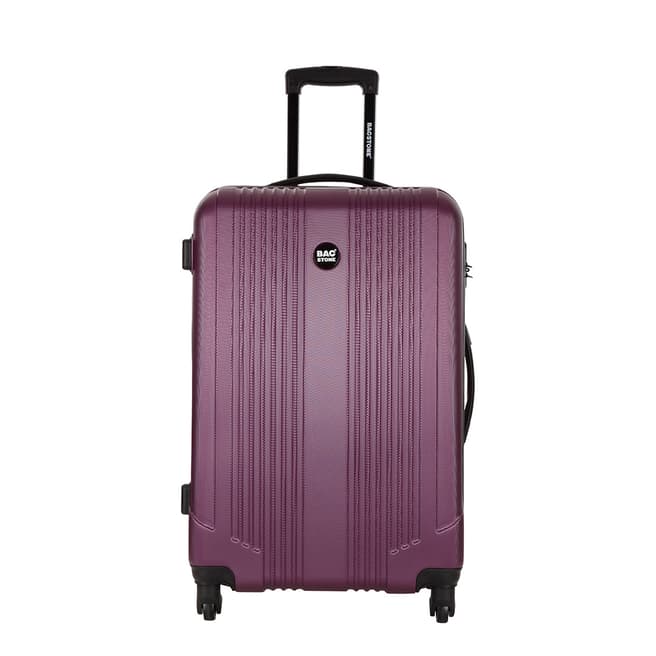 Bagstone Violet 4 Wheel 2 Suitcase 55cm