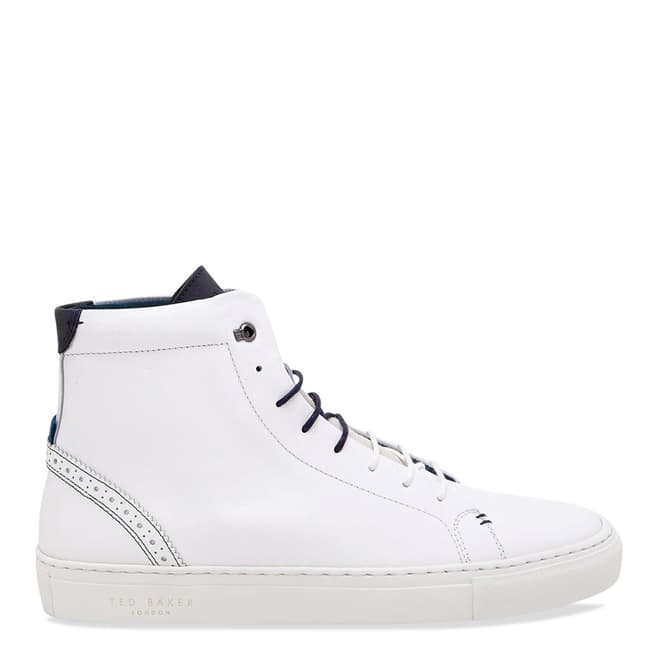 Ted Baker White Daraah High Top Trainer