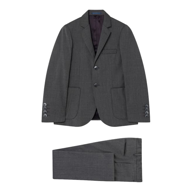 Hackett London Grey Wool Blend Suit