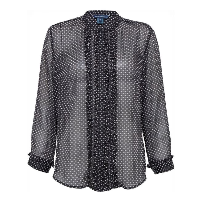 French Connection Midnight Caressa Printed Shirt