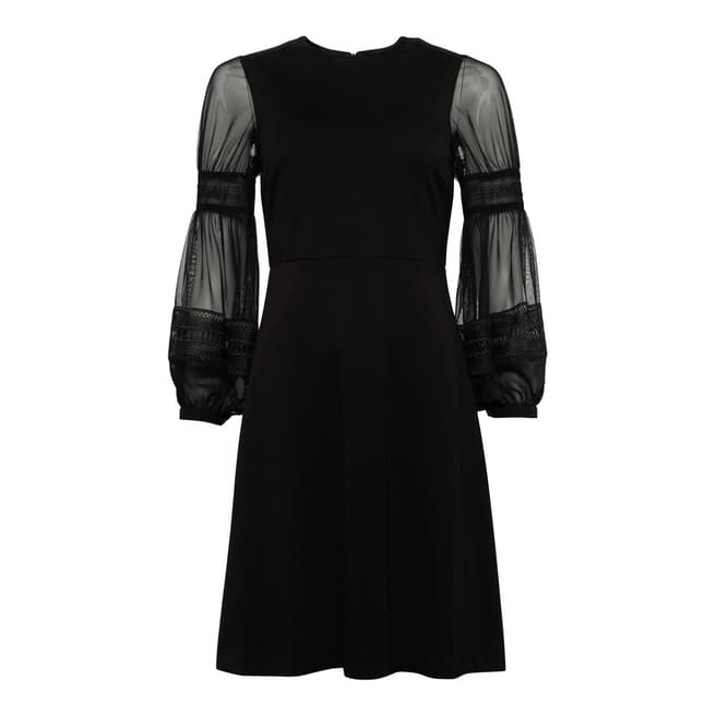 French Connection Black Paulette Dress