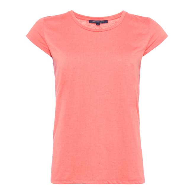 French Connection Cosmo Pink Hetty Marl Tee