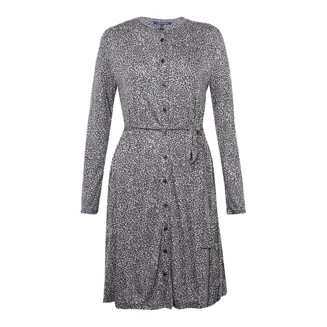 French Connection Midnight Brunella Meadow Shirt Dress
