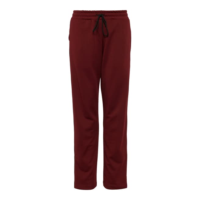 French Connection Dark Red Yvonne Stripe Joggers