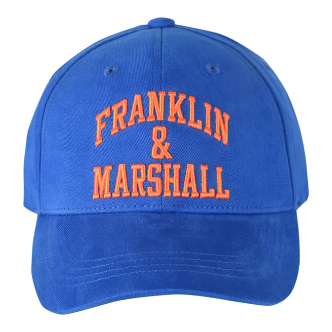 Franklin & Marshall Nautical Blue Franklin Logo Cap