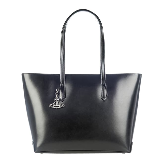 Vivienne Westwood Black Sarah Large Shopper Bag