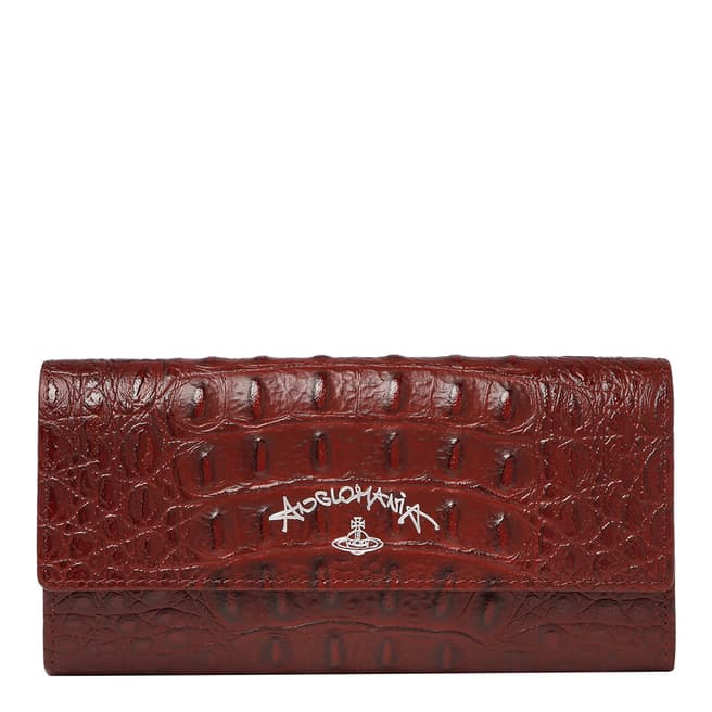 Vivienne Westwood Red Anglomania Long Wallet