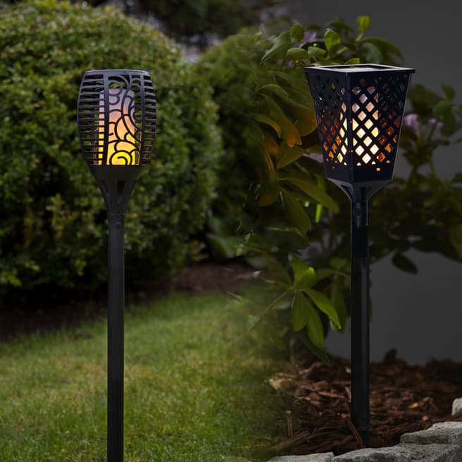 Solar Editions Decorative Torch With Dancing Flame