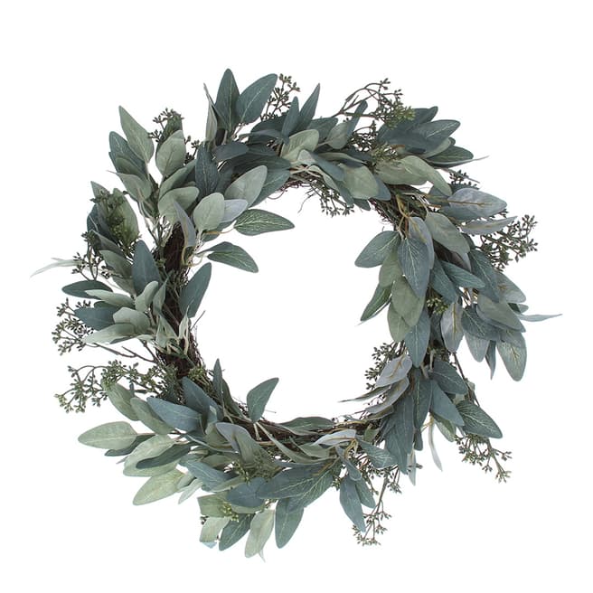 Gisela Graham Eucalyptus/Leaf Wreath