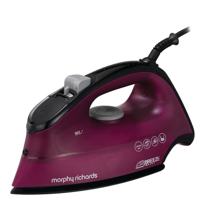 Morphy Richards Mulberry Breeze Steam Iron, 2400W