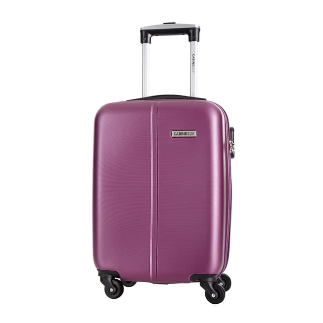 Cabine Size Violet 4 Wheel Juice Cabin Suitcase 46cm