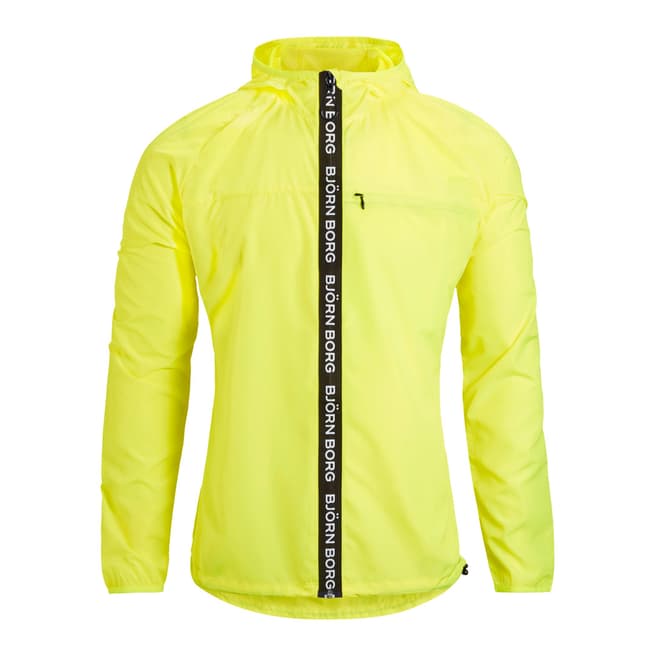 BJORN BORG Neon Yellow Aimo Wind Jacket