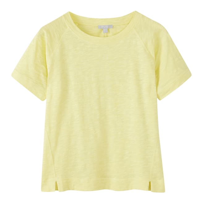 Pure Collection Yellow Easy Cotton T-Shirt