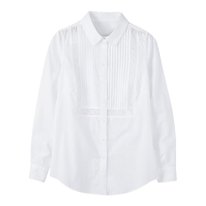 Pure Collection White Cotton Shirt