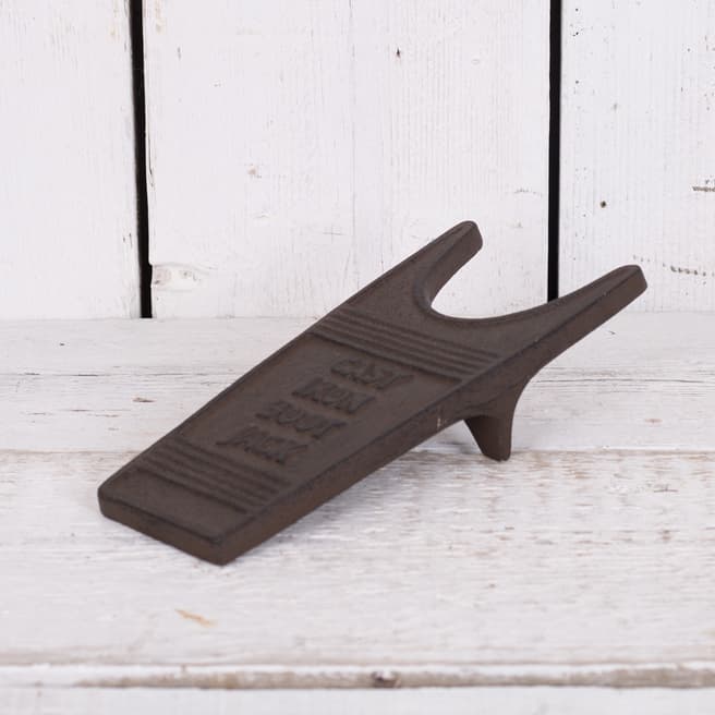 The Satchville Gift Company Cast Iron Boot Jack