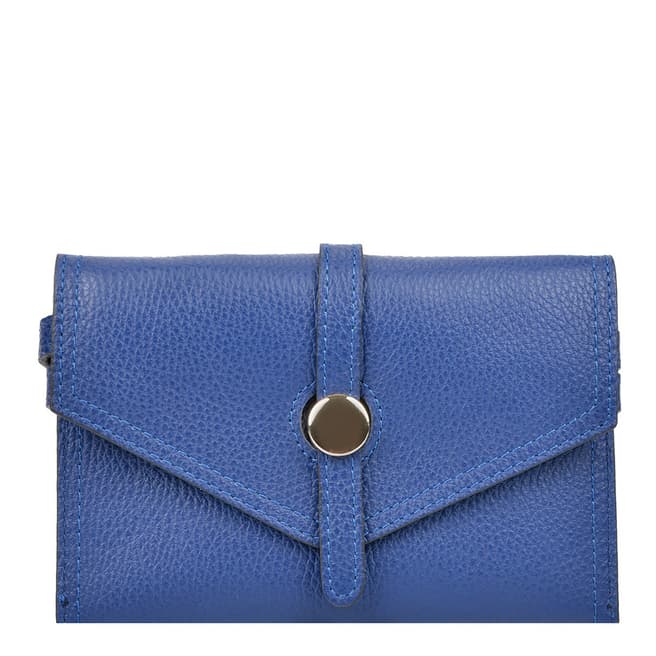 Renata Corsi Blue Leather Waist Bag