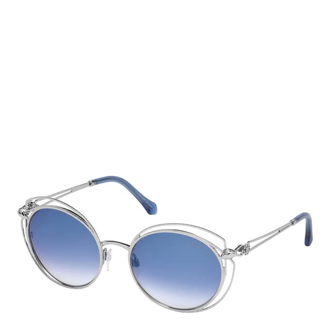Roberto Cavalli Women's Silver Roberto Cavalli Sunglasses 55mm