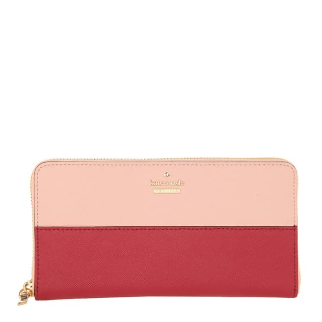 Kate Spade Pink/Red Cameron Street Lacey Purse