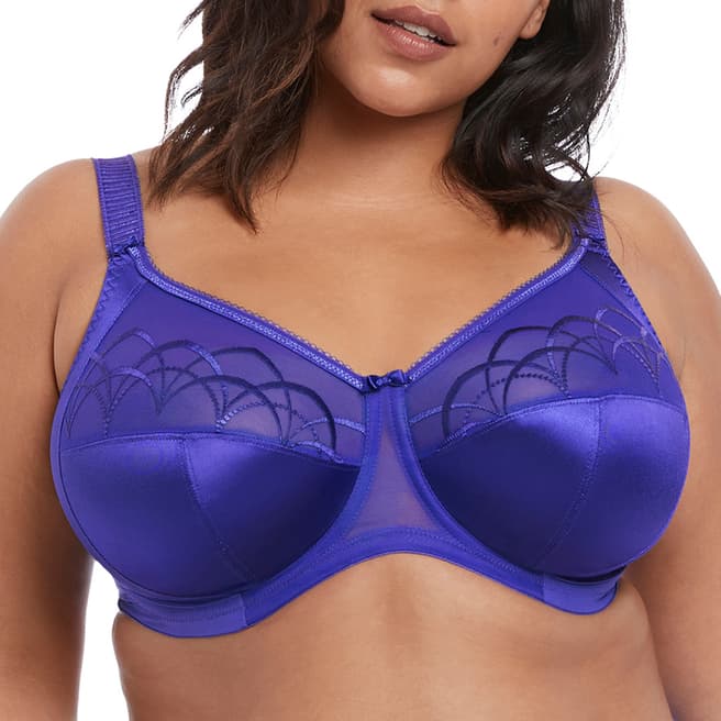 Elomi Royal Blue Cate Underwire Banded Bra
