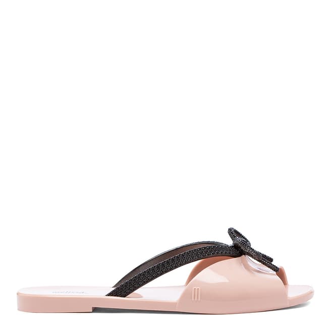 Melissa Pink Ela Glam 22 Flat Sandals
