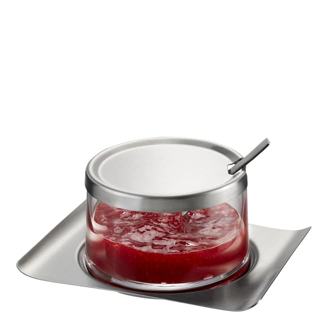 GEFU Jam Serving Jar with Spoon & Tray