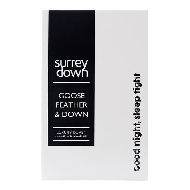 Surrey Down Goose Feather & Down 4.5 Tog Double Duvet