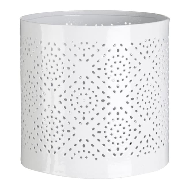 Premier Housewares Complements White Small Candle Holder