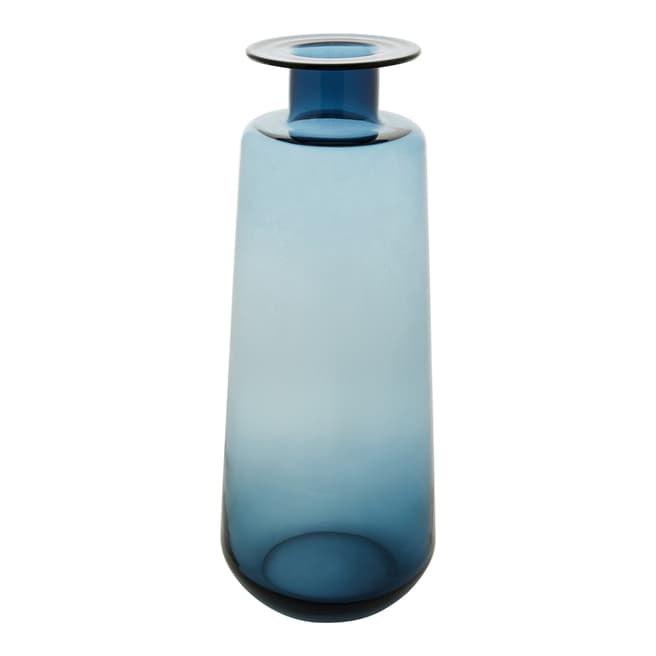 Habitat Blue River Tall Glass Vase H50cm