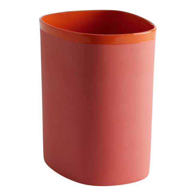 Habitat Orange/Pink Taronja Irregular Shape Vase H17cm