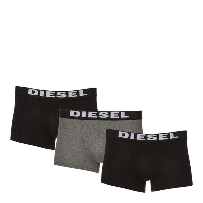 Diesel Grey Rocco 3 Pack Boxers