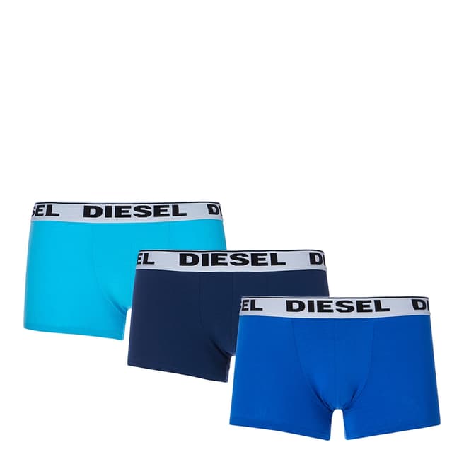 Diesel Blue Multi Kory 3 Pack Boxers