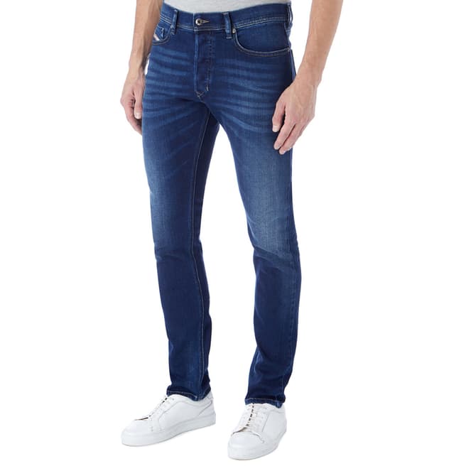 Diesel Blue Tepphar Slim Stretch Jeans