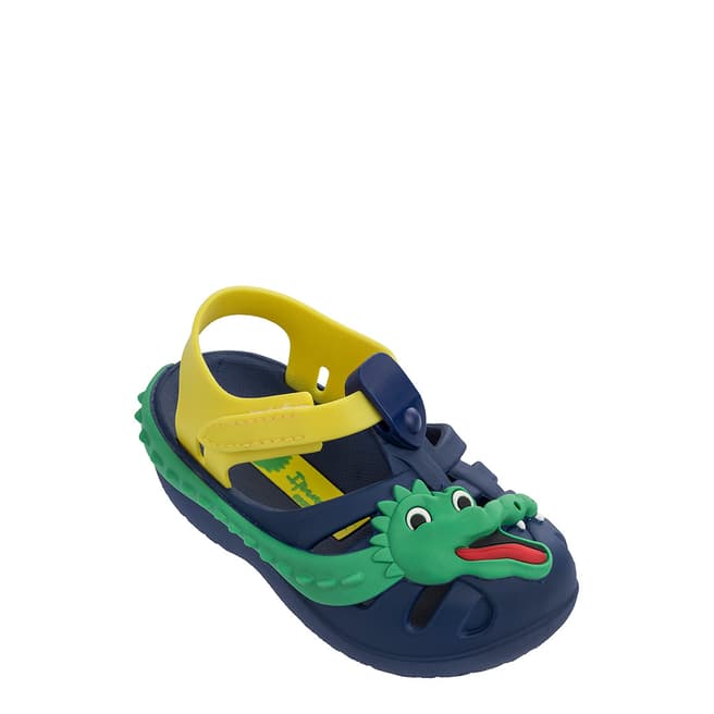 Ipanema Baby Navy Croc Summer Zoo Shoes