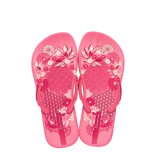 Ipanema Kids Pink Anatomica Lovely Flip Flops