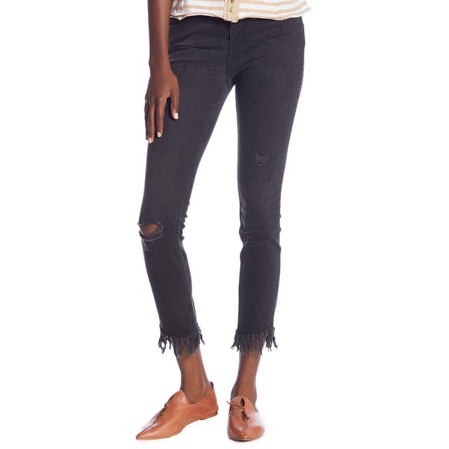 Free People Black Great Heights Jeans