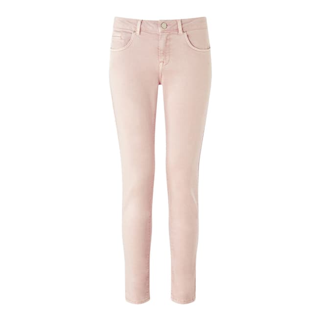 Jigsaw Pale Pink Skinny Stretch Jeans