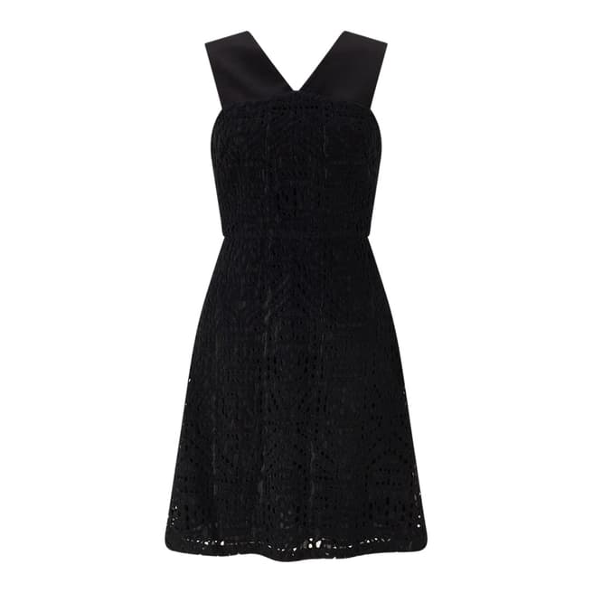 Jigsaw Black Lace Dress