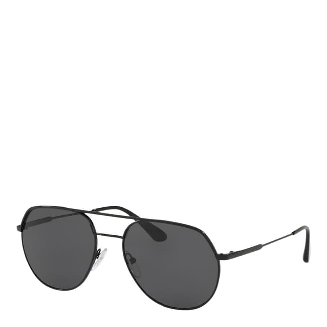 Prada Men's Black Prada Sunglasses 54mm