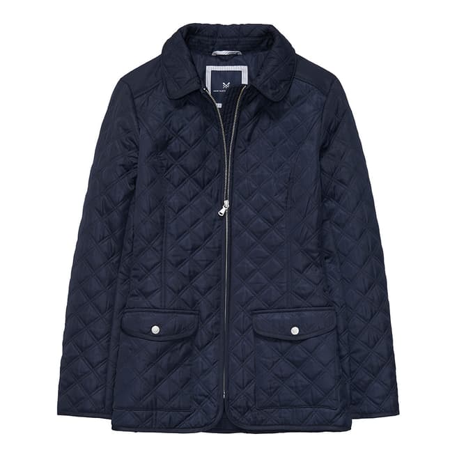 Crew Clothing Dark Navy Forres Quilted Jacket 