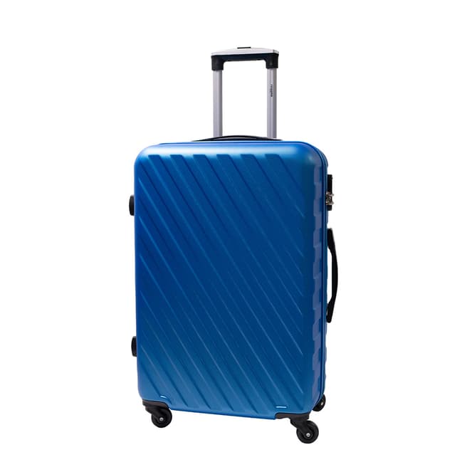 Renoma Blue 4 Wheel Hatcher Suitcase 60cm