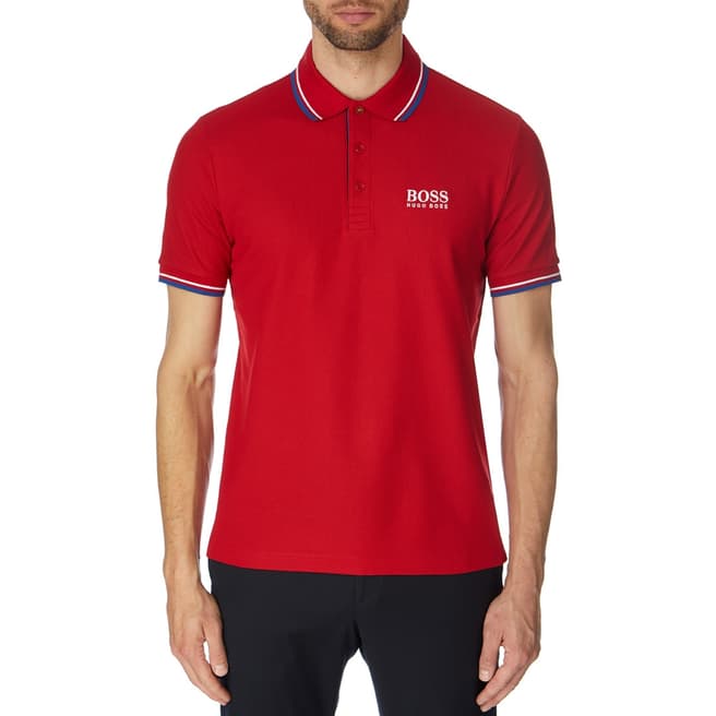BOSS Red Paddy Pro Cotton Polo Top