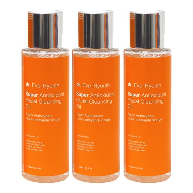 Dr Eve_Ryouth 3 x Super Antioxidant Facial Cleansing Oil 100ml