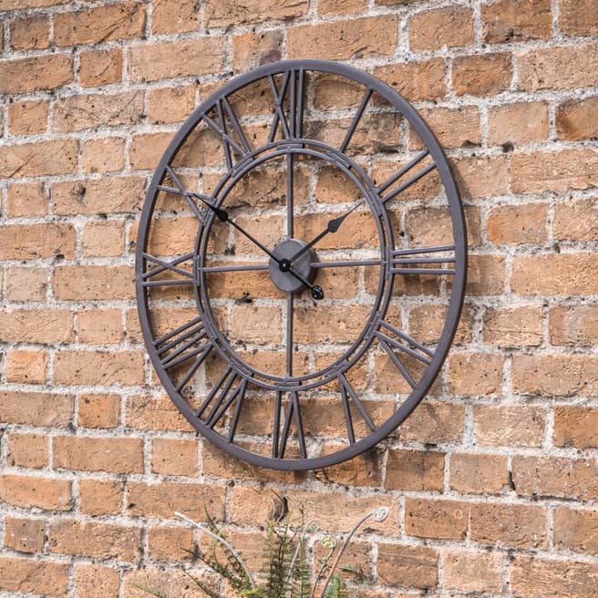 Gallery Living Vistini Outdoor Clock Ember, 70x70cm