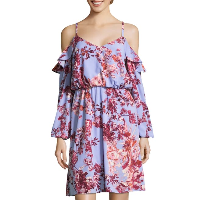 Adrianna Papell Multi Fit And Flare Dress