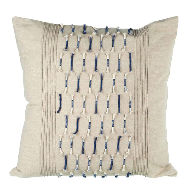 Parlane Blue Filled Camber Cushion 45x45cm