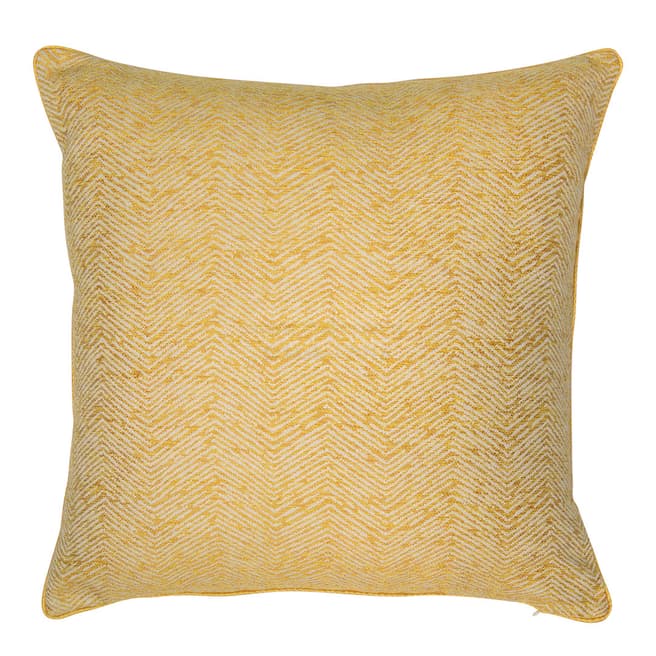 Malini Ripple Mustard Cushion 50x50cm