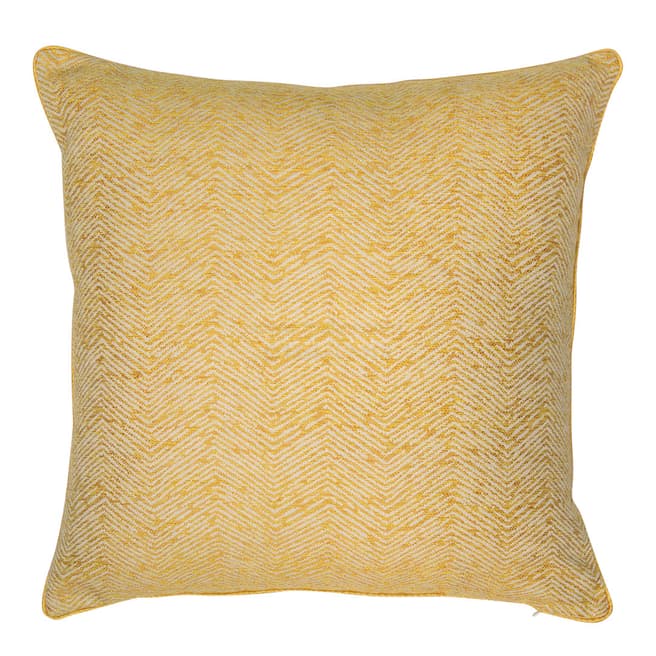 Malini Ripple Mustard Cushion 43x43cm