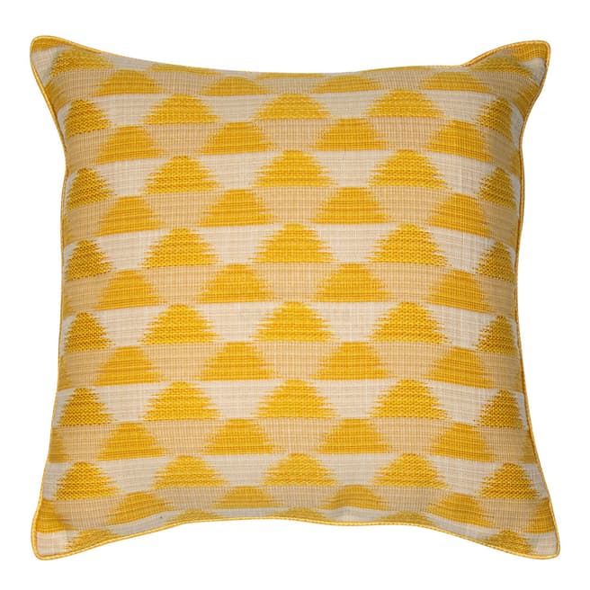 Malini Sunrise Mustard Cushion 43x43cm