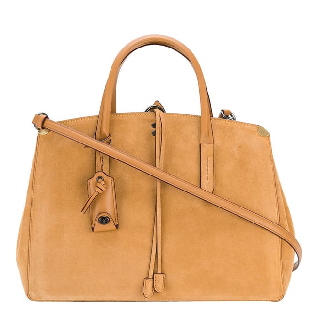 Coach Saddle Suede Cooper Carryall
