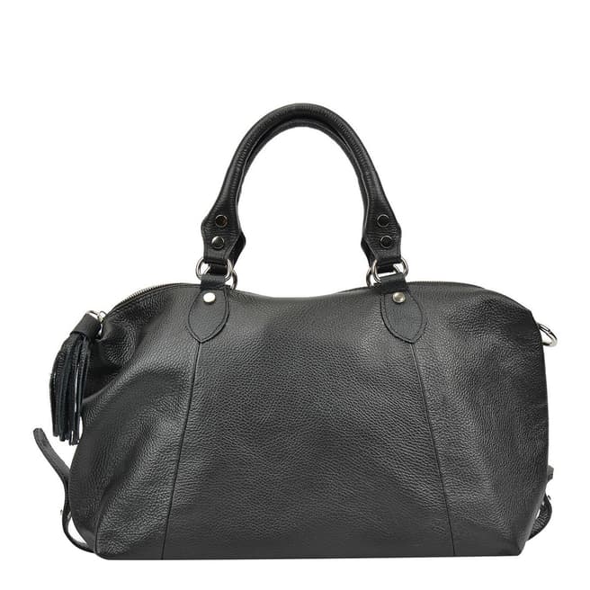 Mangotti Bags Black Smart Duffle Bag